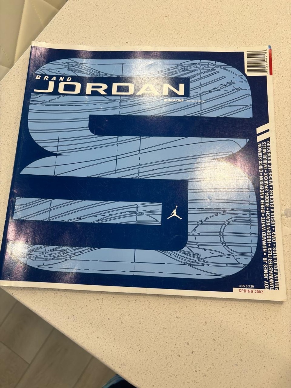 Brand Jordan Magazine Premiere Issue Spring 2002 Nike Michael J #R12